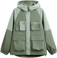 ZARA SS24 Dragon Year Limited Multi-Pocket Hooded Jacket Men’s Light Khaki 6985410-506 ZARA SS24 Dragon Year Limited Multi-Pocket Hooded Jacket Men’s Light Khaki 6985410-506