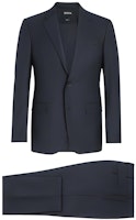 Zegna 15milmil15 FW22 Black Single-Breasted Suit Set with Pants. C22571-221225 Zegna 15milmil15 FW22 Black Single-Breasted Suit Set with Pants. C22571-221225