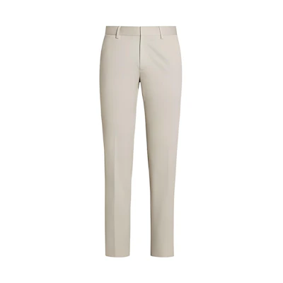 Zegna Beige Straight-Leg Casual Pants. U8I03-TR14-837
