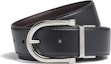 Buy Zegna 黑/棕雙面皮帶 - 3.5cm寬 LHVIC-B008PZ-NTM