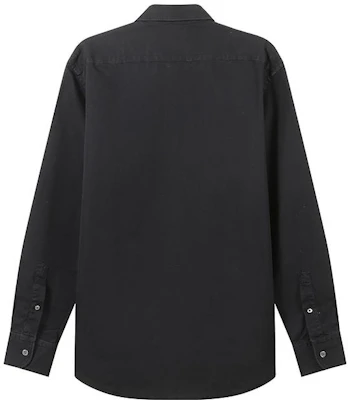 Zegna Black Long Sleeve Solid Color Straight Fit Shirt. UCX13A6-SRF6-001 Lookbook Zegna Black Long Sleeve Solid Color Straight Fit Shirt. UCX13A6-SRF6-001