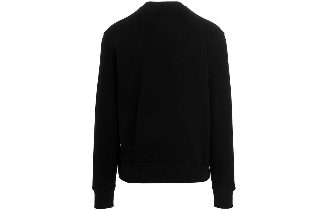 Lookbook Zegna 黑色字母印花設計圓領套頭衫衛衣 UB522A-5B872-K09