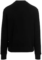 Lookbook Zegna 黑色字母印花設計圓領套頭衫衛衣 UB522A-5B872-K09
