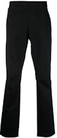 Zegna Black Slim Fit Straight-Leg Mid-Rise Casual Pants UA502ESCPA8 Zegna Black Slim Fit Straight-Leg Mid-Rise Casual Pants UA502ESCPA8