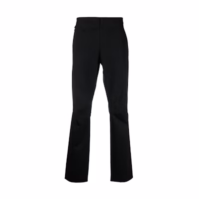 Zegna Black Slim Fit Straight-Leg Mid-Rise Casual Pants UA502ESCPA8