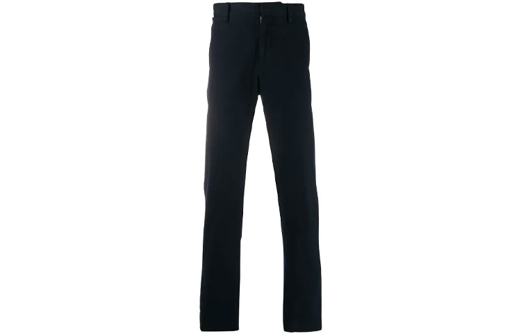 Order Zegna 黑色純棉休閒長褲。 UVI14T-R14-839