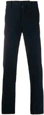 Zegna 黑色純棉休閒長褲。 UVI14T-R14-839 Order Zegna 黑色純棉休閒長褲。 UVI14T-R14-839