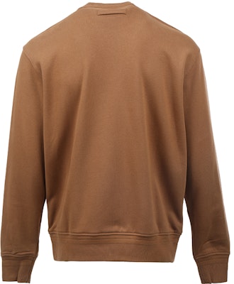 Zegna 棕色logo印花長袖圓領衛衣. UD522-A7D87-2N05 Lookbook Zegna 棕色logo印花長袖圓領衛衣. UD522-A7D87-2N05