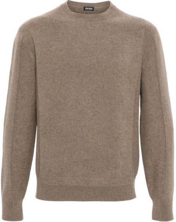 zegna-brown-solid-color-crewneck-slim-fit-pullover-sweater-ueb-6-ma-810-s-v94