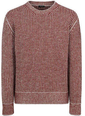 Zegna Suéter Tejido Marrón de Rayas Cuello Redondo Manga Larga UCK53A-6110-140 Order Zegna Suéter Tejido Marrón de Rayas Cuello Redondo Manga Larga UCK53A-6110-140