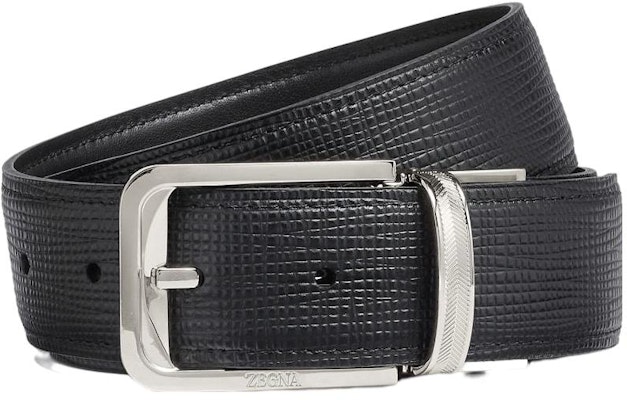 Zegna 時尚簡約設計黑色皮帶 3.5公分寬 LHSPE B001PZ NER Order Zegna 時尚簡約設計黑色皮帶 3.5公分寬 LHSPE B001PZ NER