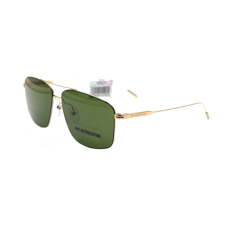 Zegna  Gold Alloy Aviator Sunglasses - Fashion Boardroom Collection. EZ0188-D 28N