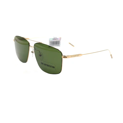 Zegna Gold Alloy Aviator Sunglasses - Fashion Boardroom Collection. EZ0188-D 28N