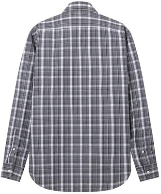 Zegna 灰色格紋長袖扣襯衫 UCX03A6-SRF5-513 Lookbook Zegna 灰色格紋長袖扣襯衫 UCX03A6-SRF5-513