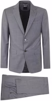 Zegna Grey Solid Slim Fit Blazer Suit with Lapel and Button Closure. 722718A7281CGA Zegna Grey Solid Slim Fit Blazer Suit with Lapel and Button Closure. 722718A7281CGA