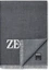 Buy 杰尼亚灰色羊毛围巾时尚舒适带标志设计 Z4L50S-24A-GR1