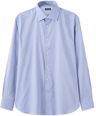 Zegna 淺藍色棉斜紋長袖襯衫禮盒套裝 80134-2A89MS-0JI Buy Zegna 淺藍色棉斜紋長袖襯衫禮盒套裝 80134-2A89MS-0JI