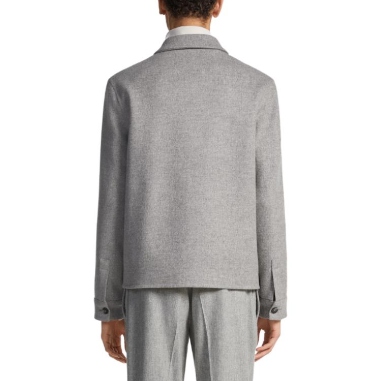 Purchase Zegna 淺灰色單排扣休閒工作外套 656C5-3A61EH-TQ0
