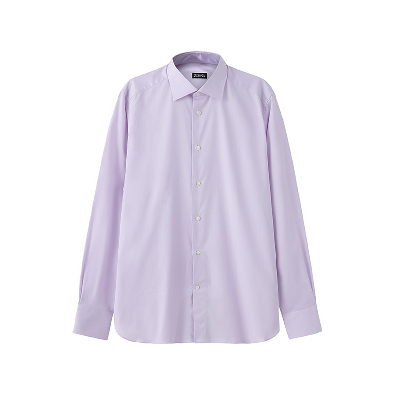 Zegna  Light Pink Cotton Long Sleeve Shirt Gift Box Edition. 80135-1A89MS-0JI