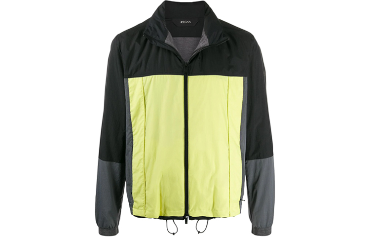 Order Chaqueta Ligera Zegna Colorblock Negra VU006Z-ZT090-131