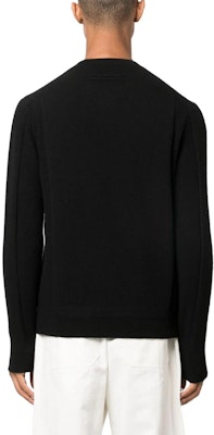 Zegna 寬鬆版圓領純色長袖毛衣 UCB6MA6-110K-95 Details for Zegna 寬鬆版圓領純色長袖毛衣 UCB6MA6-110K-95