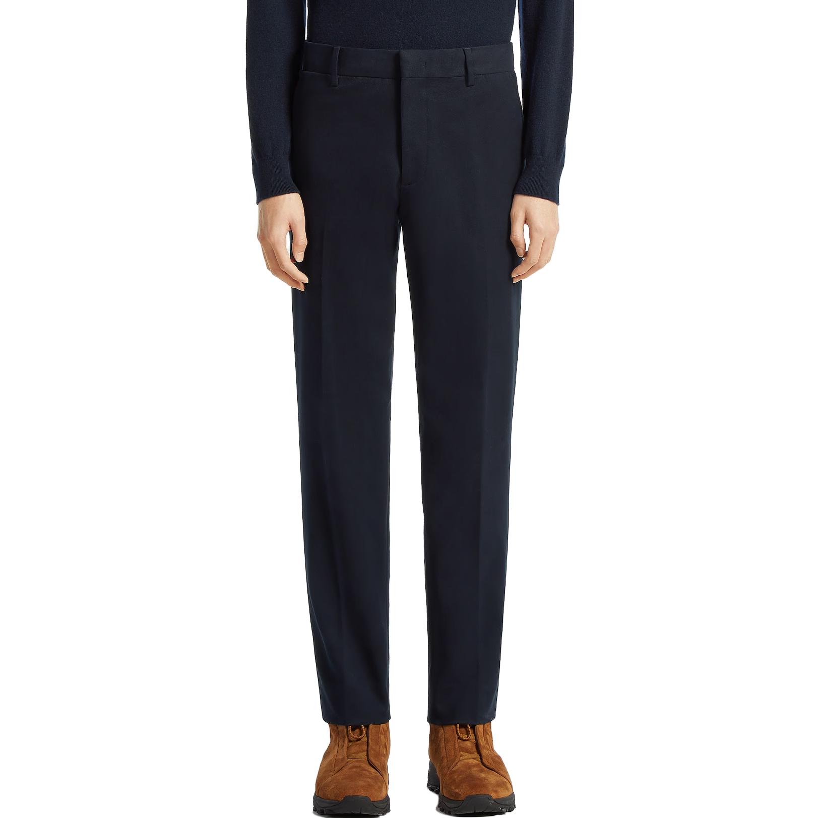 Zegna  Mid-Rise Straight-Leg Casual Pants with Zipper. UCI14A6-TR14-009 圖 12