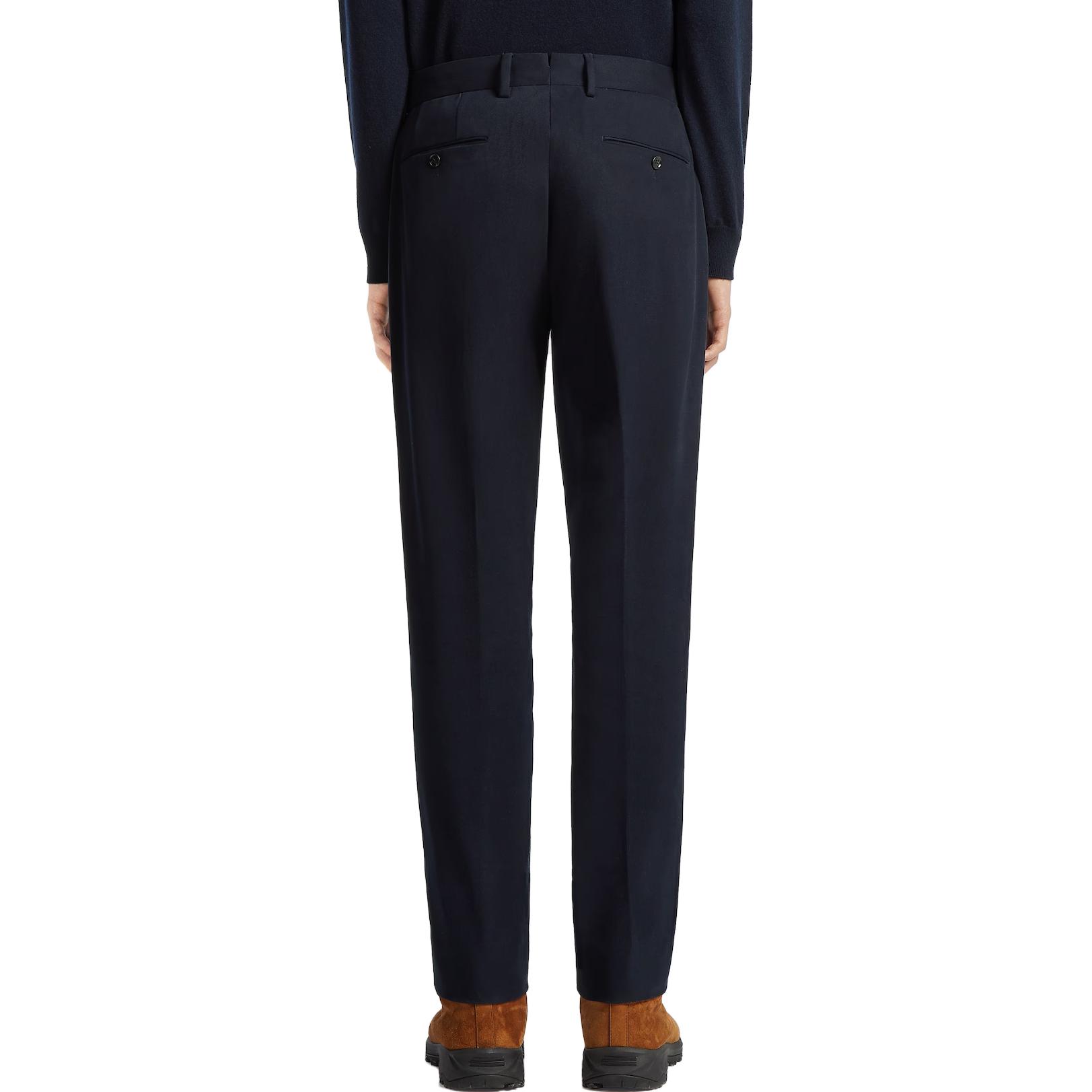 Zegna  Mid-Rise Straight-Leg Casual Pants with Zipper. UCI14A6-TR14-009 圖 13