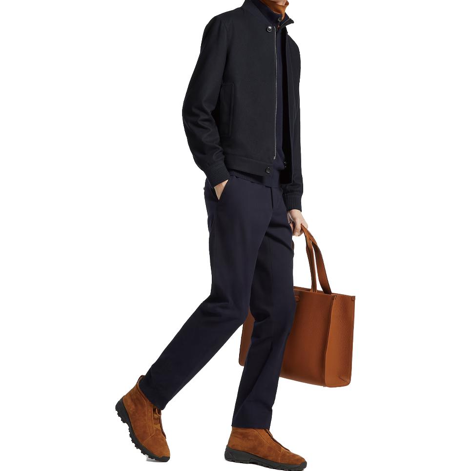 Zegna  Mid-Rise Straight-Leg Casual Pants with Zipper. UCI14A6-TR14-009 圖 15