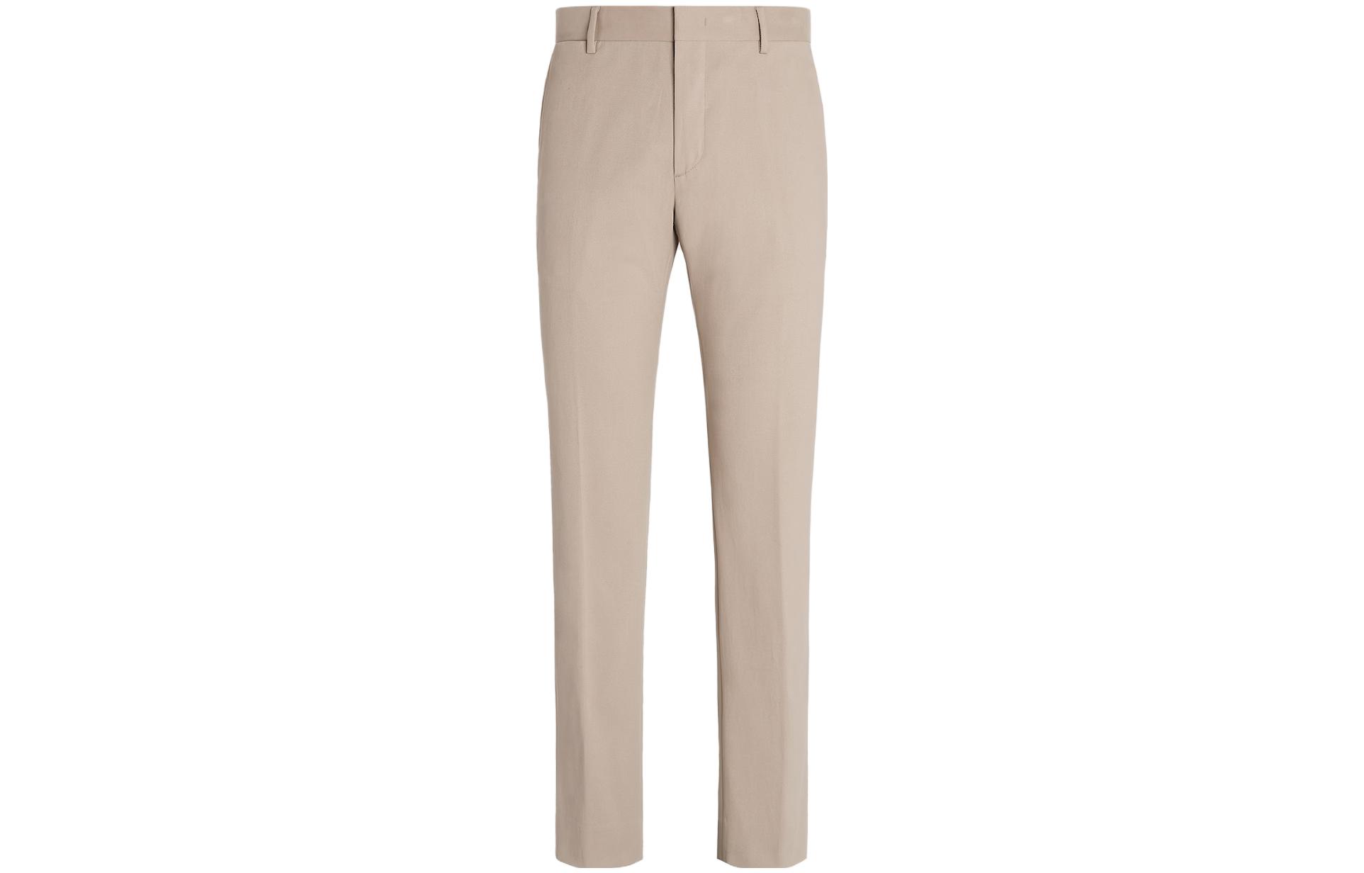 Zegna  Mid-Rise Straight-Leg Casual Pants with Zipper. UCI14A6-TR14-009 圖 2