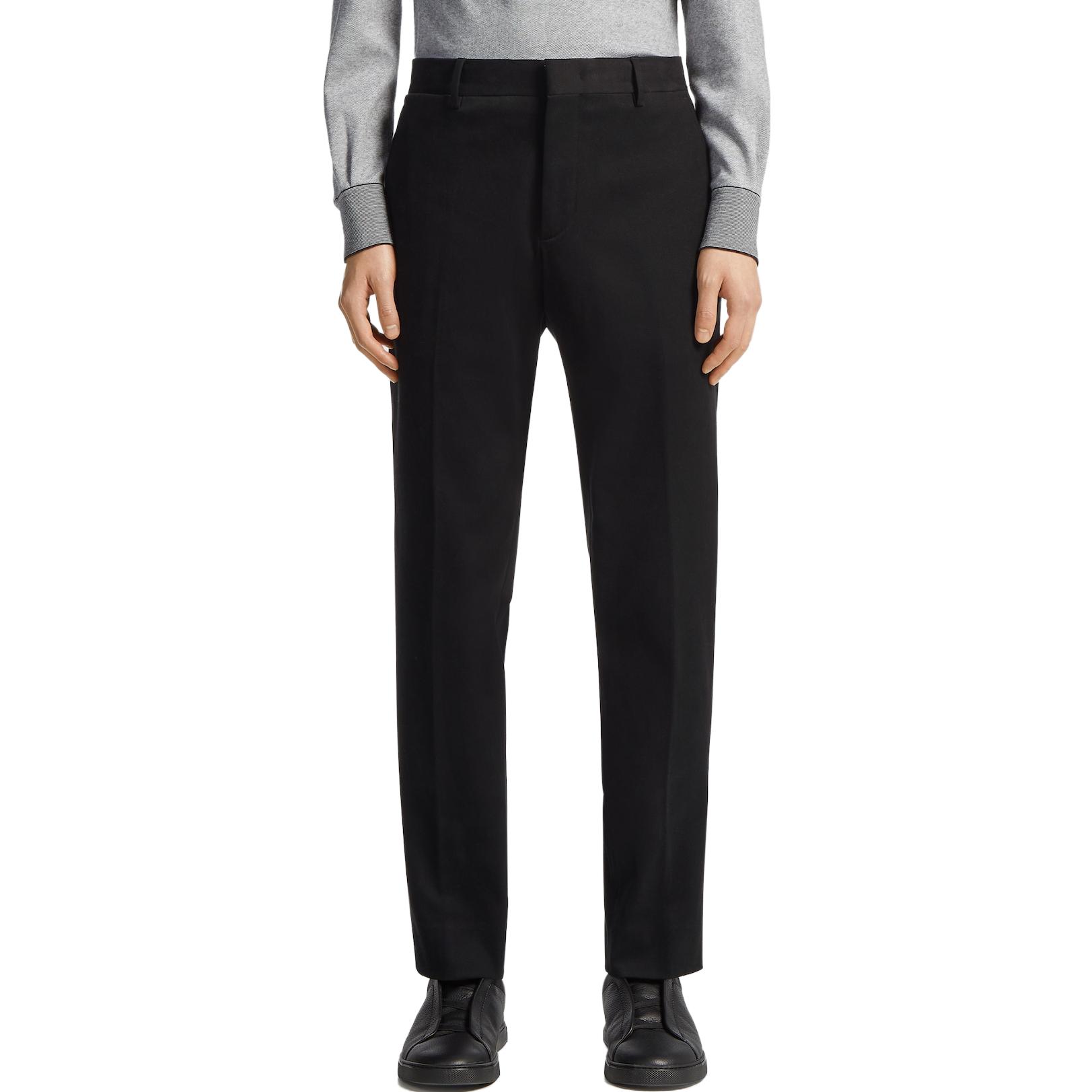 Zegna  Mid-Rise Straight-Leg Casual Pants with Zipper. UCI14A6-TR14-009 圖 8