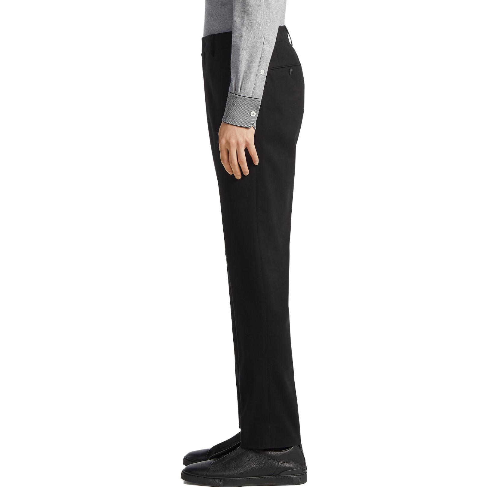 Zegna  Mid-Rise Straight-Leg Casual Pants with Zipper. UCI14A6-TR14-009 圖 9