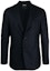 Buy Zegna 海軍藍格紋單排扣長袖外套 Blazer. 650700A6-1DNMG0
