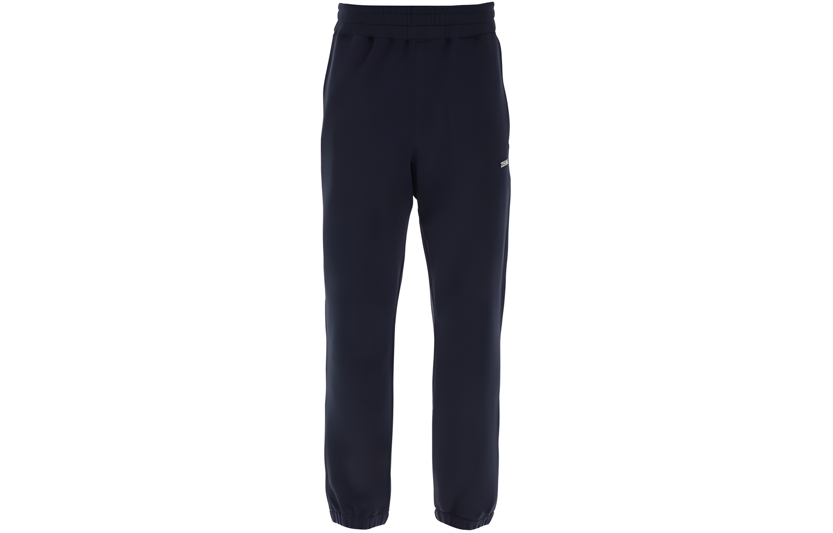 Zegna  Navy Blue Cotton Jogger Pants with Printed Design. UD522-A7DPA7-B09