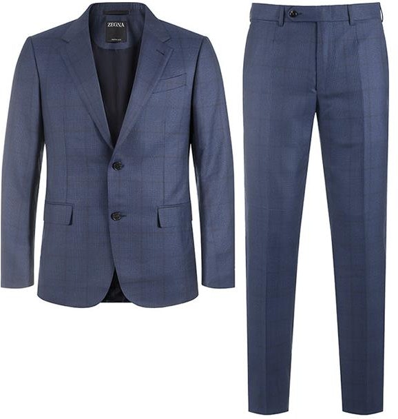 zegna-navy-blue-plaid-lapel-long-sleeve-single-breasted-suit-set-61655-1-a6221-225