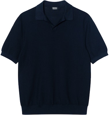 Zegna Baju Polo Biru Navy Longgar Lengan Pendek. UDC95A7C32B09 Buy Zegna Baju Polo Biru Navy Longgar Lengan Pendek. UDC95A7C32B09