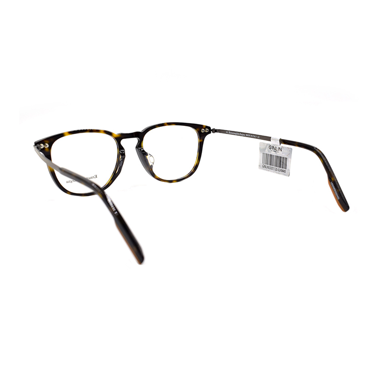 Shop Zegna Oval Tortoiseshell Bingkai Kacamata Optik Korporat. EZ5224-D 052