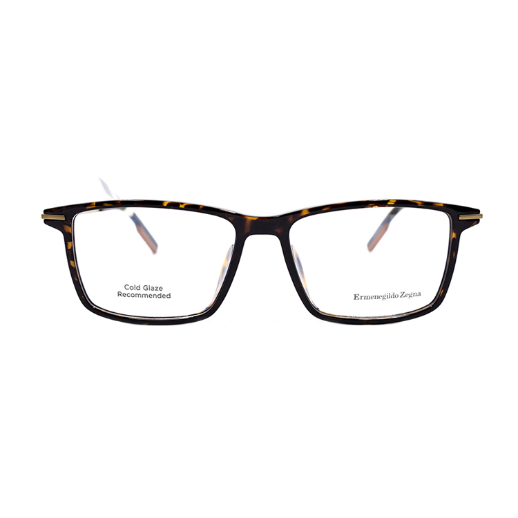 Zegna  Rectangular Luxury Minimalist Optical Eyeglass Frame. EZ5211-D 052