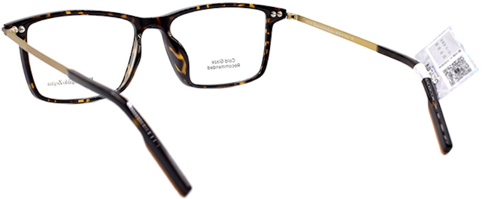 Zegna 矩形奢華極簡光學眼鏡框。 EZ5211-D 052 Shop Zegna 矩形奢華極簡光學眼鏡框。 EZ5211-D 052