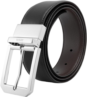 Zegna 可翻轉皮帶 黑色/深棕色 3.5cm 寬。 LHVIC-B011PZ-NTM Purchase Zegna 可翻轉皮帶 黑色/深棕色 3.5cm 寬。 LHVIC-B011PZ-NTM