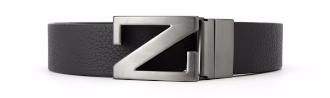 Zegna Reversible Leather Belt with Smooth Buckle Navy/Black 3.5cm Wide LHBOV B027UZ MNO Zegna Reversible Leather Belt with Smooth Buckle Navy/Black 3.5cm Wide LHBOV B027UZ MNO