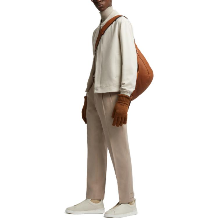 Lookbook Zegna 單排扣休閒外套 白色 UCT46A6-C119-990