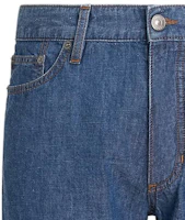 Sizing Zegna 修身款洗滌深藍色休閒牛仔褲 E7I91A5-CITY-003