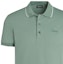 Details for Zegna 修身刺繡標誌短袖Polo衫 - 灰綠色 UD358A7-D746-V04