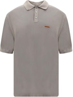 Zegna Slim Fit Solid Button Short Sleeve Polo Shirt Light Brown. UDC9X-A7C32-N07 Zegna Slim Fit Solid Button Short Sleeve Polo Shirt Light Brown. UDC9X-A7C32-N07