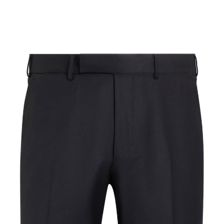 Purchase Zegna 修身直筒西裝褲 黑色. C19502-75TB12