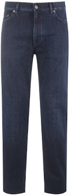 Zegna 修身直筒中腰扣飾牛仔褲 深藍色 UCI66A6-CITY-002 Order Zegna 修身直筒中腰扣飾牛仔褲 深藍色 UCI66A6-CITY-002