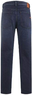 Zegna 修身直筒中腰扣飾牛仔褲 深藍色 UCI66A6-CITY-002 Lookbook Zegna 修身直筒中腰扣飾牛仔褲 深藍色 UCI66A6-CITY-002