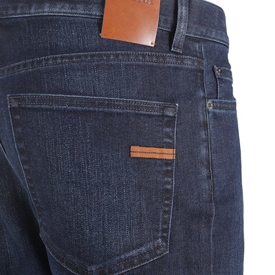 Zegna 修身直筒中腰扣飾牛仔褲 深藍色 UCI66A6-CITY-002 Purchase Zegna 修身直筒中腰扣飾牛仔褲 深藍色 UCI66A6-CITY-002
