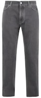 Zegna Slim Straight Fit Grey Jeans with Logo & Front Button Pocket. UCIC1A6-CITY-004 Zegna Slim Straight Fit Grey Jeans with Logo & Front Button Pocket. UCIC1A6-CITY-004