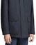 Cheap Chaqueta Azul Casual de Manga Larga con Capucha Desmontable Zegna. UBT21-A5B35-3531